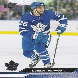 Conor Timmins - 2023/2024 Upper Deck Series 1 Hockey Card - Card Number 173